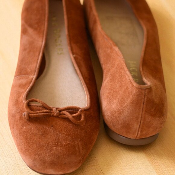 Jack Rogers Brown Suede Ballet Flats | Size 8.5 | New - Picture 4 of 7